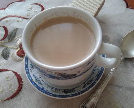 Кофе с молоком Корица-имбирь