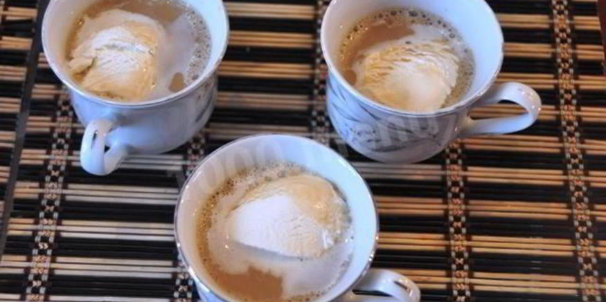 Рецепт кофе с мороженым