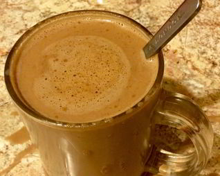 Кофе с шоколадом и сгущеным молоком