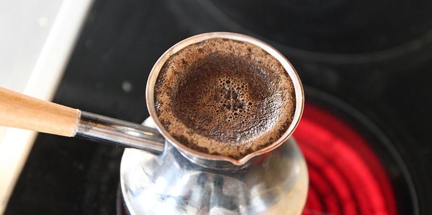 Рецепт кофе в турке на электрической плите