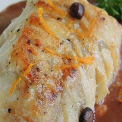 Лойн трески с ароматом кофе