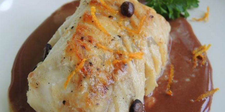 Рецепт лойна трески с ароматом кофе