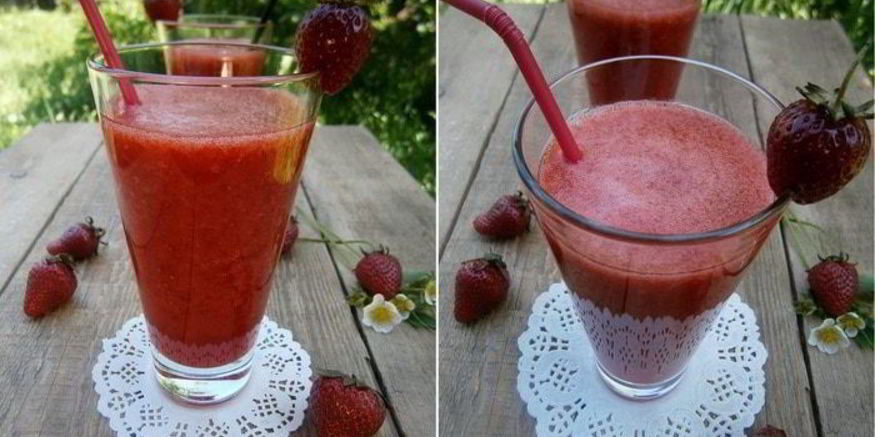 Рецепт коктейля имбирная клубничка