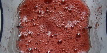 коктейль имбирная клубничка