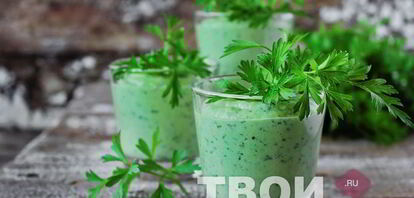 Рецепты коктейлей из кефира