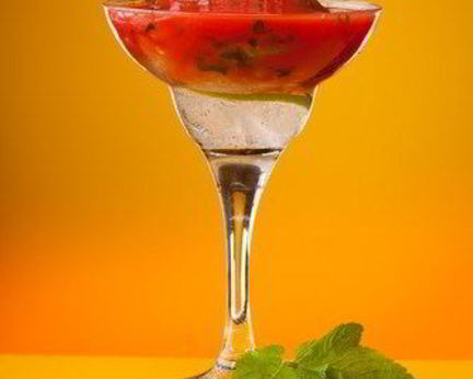 Арбузный физ с джином и лаймом