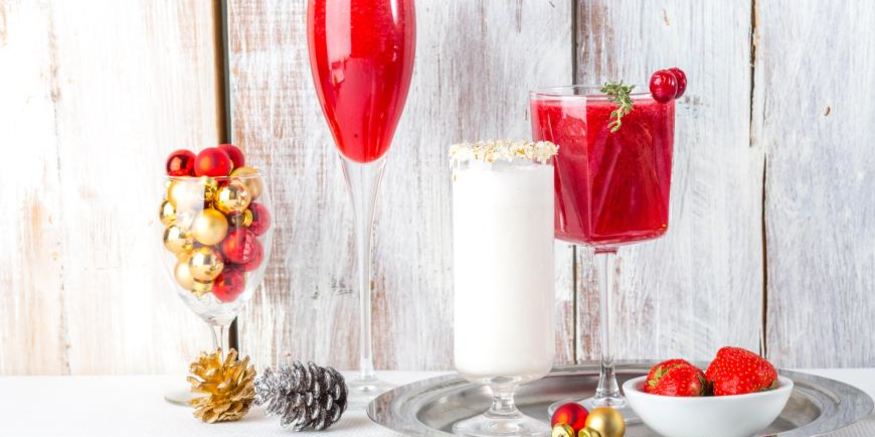 Рецепт праздничных коктейлей