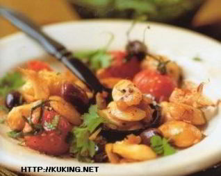 Таджин из белой фасоли с оливками