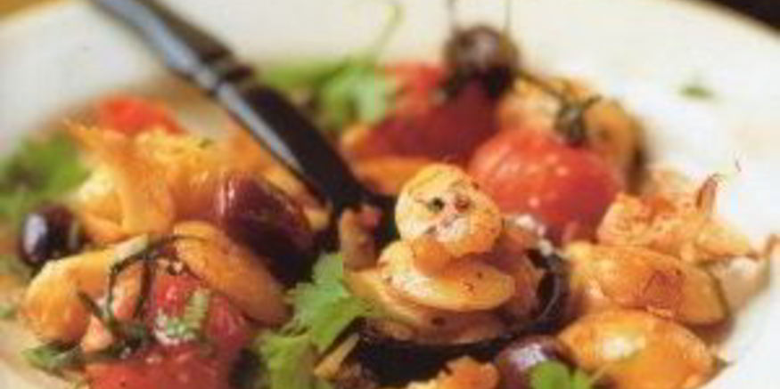 Рецепт таджина из белой фасоли с оливками