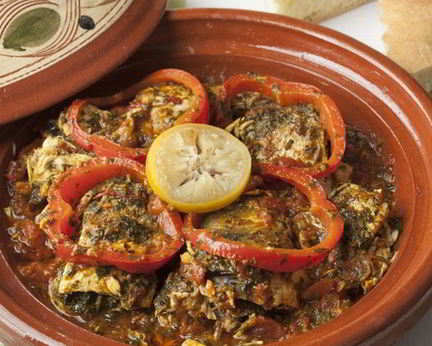 Таджин из рыбы