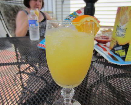 Замороженный коктейль с джином