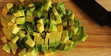 креветочный коктейль с гуакамоле киви дайкири