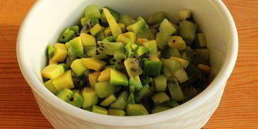 креветочный коктейль с гуакамоле киви дайкири