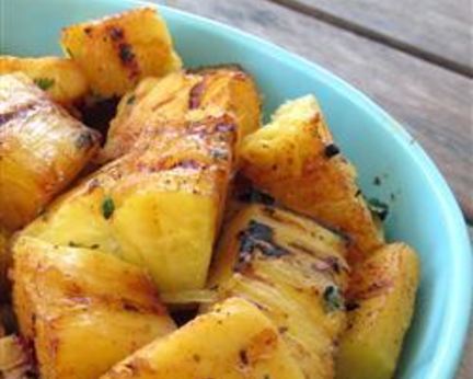 Ананас-гриль с текилой