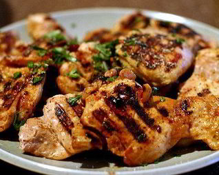 Курица с лаймом и текилой