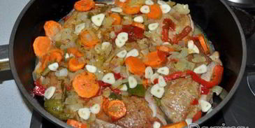 курица с вином по-грузински