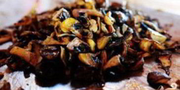 ребрышки с вином и сливками