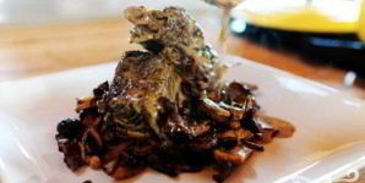 ребрышки с вином и сливками