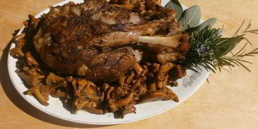 свиная рулька с вином марсала