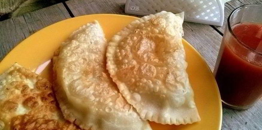 Рецепт чебуреков из заварного теста с водкой