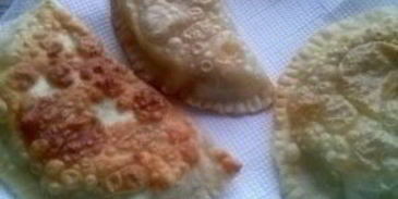 чебуреки из заварного теста с водкой