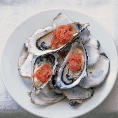 Коктейль bloody mary с устрицами