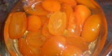 коктейль с кумкватом и гранатом