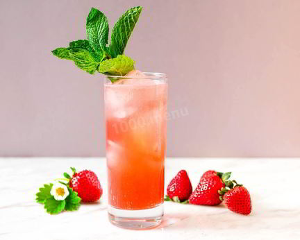 Коктейль с мятным сиропом