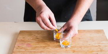 коктейль-желе клюква и водка