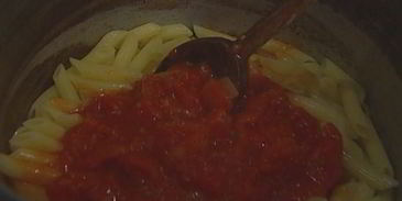 макароны с водкой