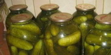огурцы соленые с водкой