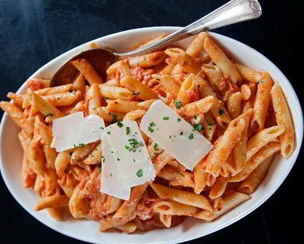 Пенне с водкой