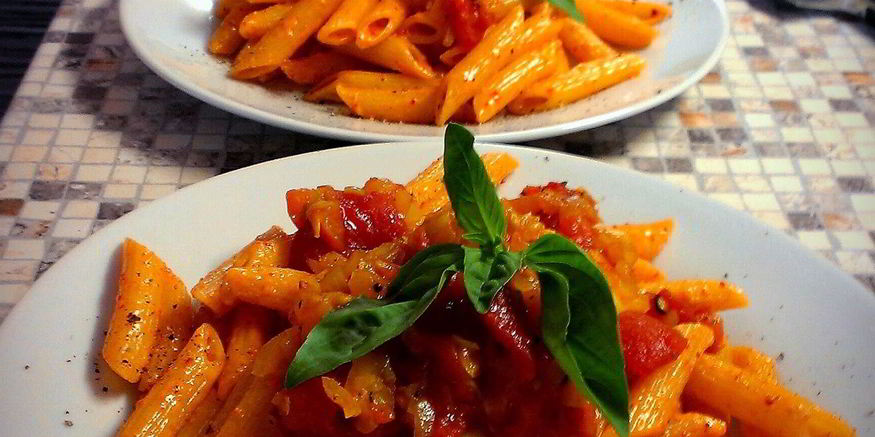 Рецепт спагетти с водкой