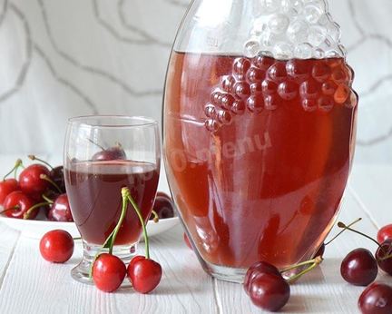 Вино из вишни с водкой
