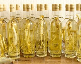 Водка с женьшенем