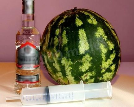 Водка в арбузе