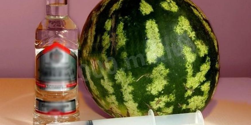 Рецепт водки в арбузе
