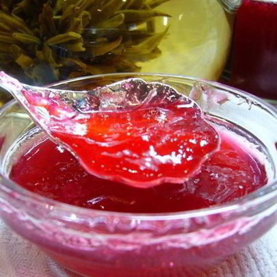 Желе из красной смородины с водкой