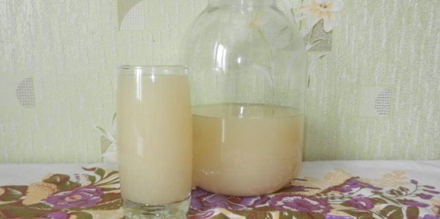 Рецепт белого кваса без дрожжей