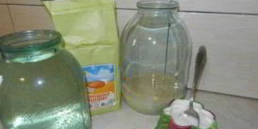 белый квас без дрожжей