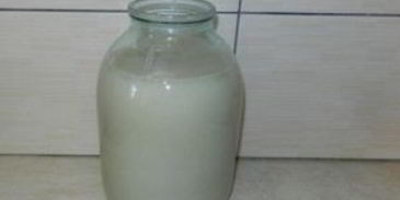 белый квас без дрожжей