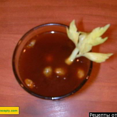 Домашний квас из ржаного черного хлеба