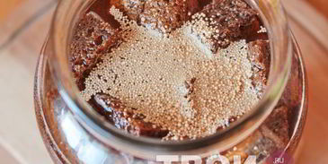 домашний квас из ржаного хлеба