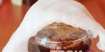 домашний квас из ржаного хлеба