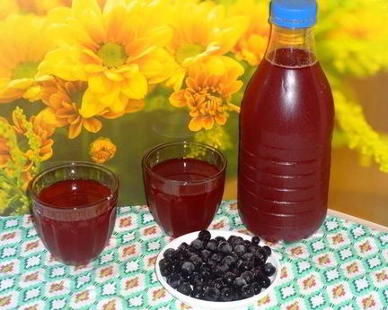 Квас из аронии