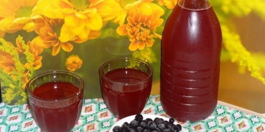 Рецепт кваса из аронии