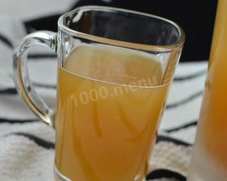 Квас из березового сока с медом