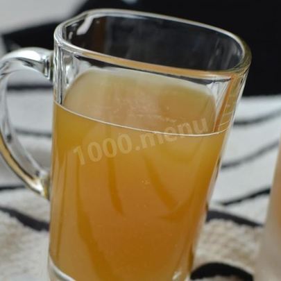 Квас из березового сока с медом