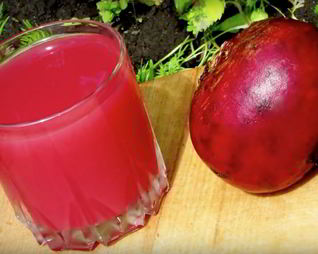 Квас из красной свеклы