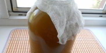 квас из ржаных сухарей